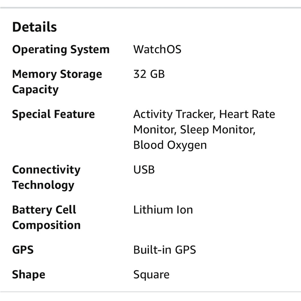 Apple Watch Series 8 with Beige Band - Picture 5 of 5